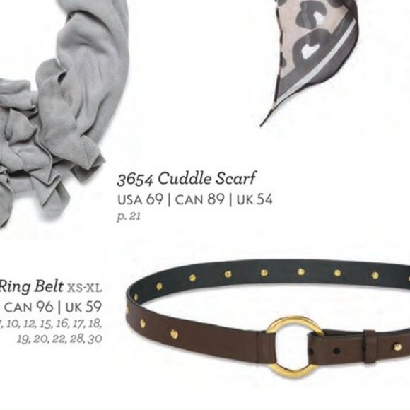 Cabi 3652 Ring Belt Brown Size Small - Picture 9 of 10